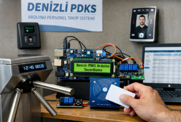 Denizli PDKS Arduino personel takip sistemi